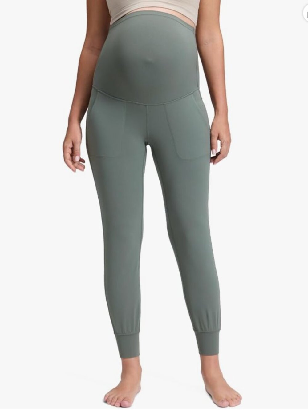 CRZ YOGA Maternity Joggers Pockets 27"